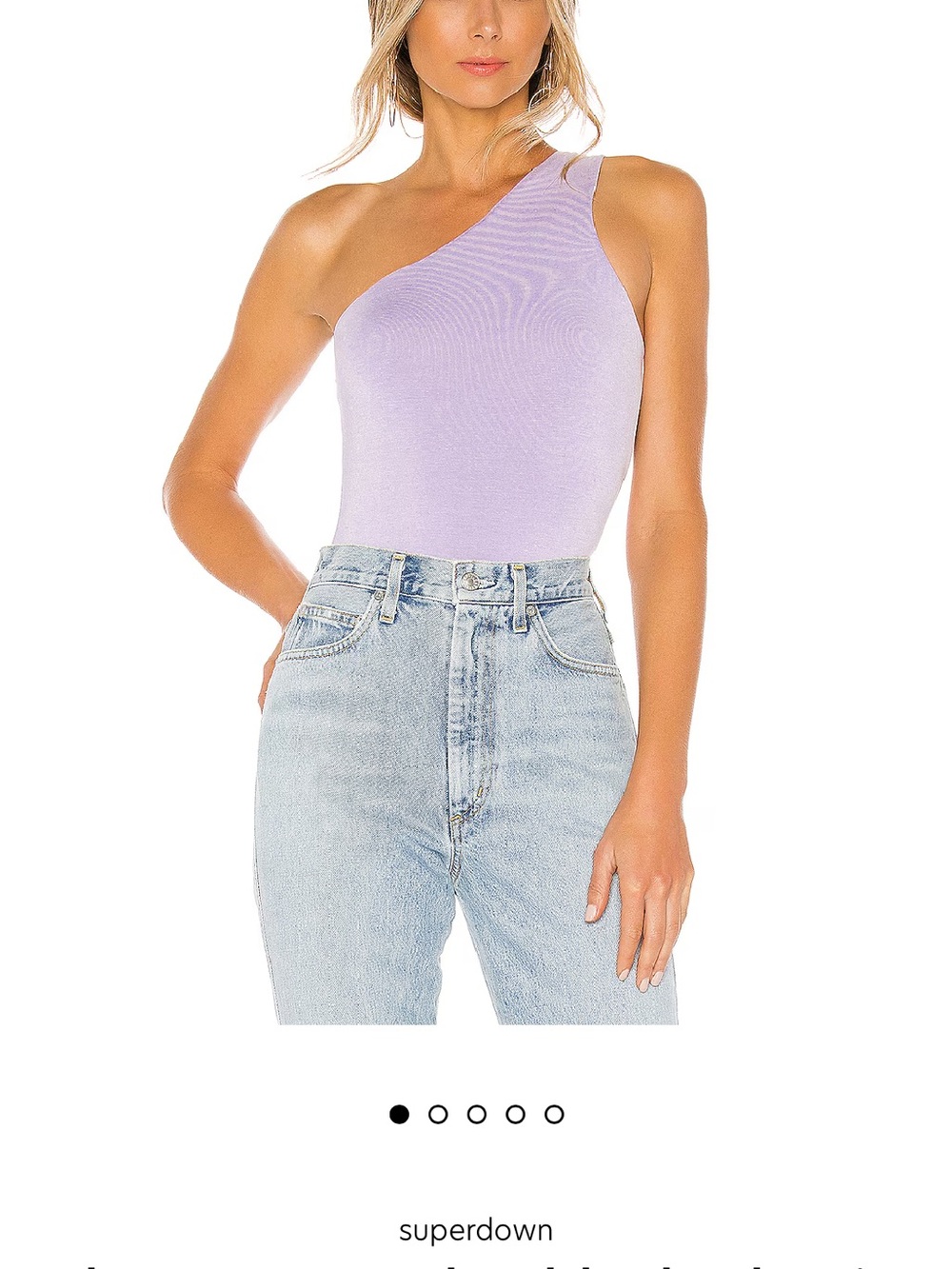 Superdown One-Shoulder Bodysuit